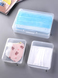 Shein- Clear Face Storage Box - 1pc