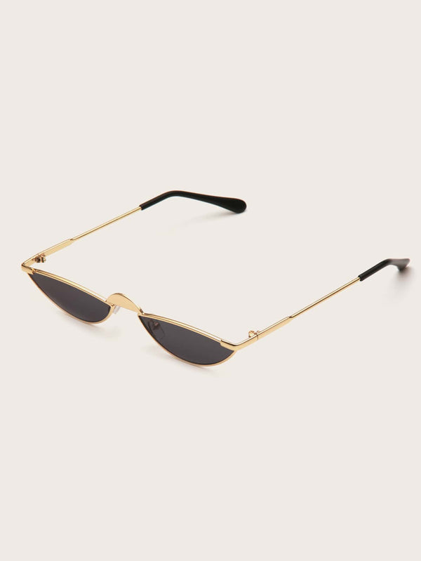 Shein- Metal Frame Sunglasses