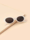 Shein- Acrylic Frame Sunglasses