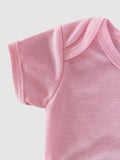 Shein- Baby Girl Slogan Graphic Bodysuit