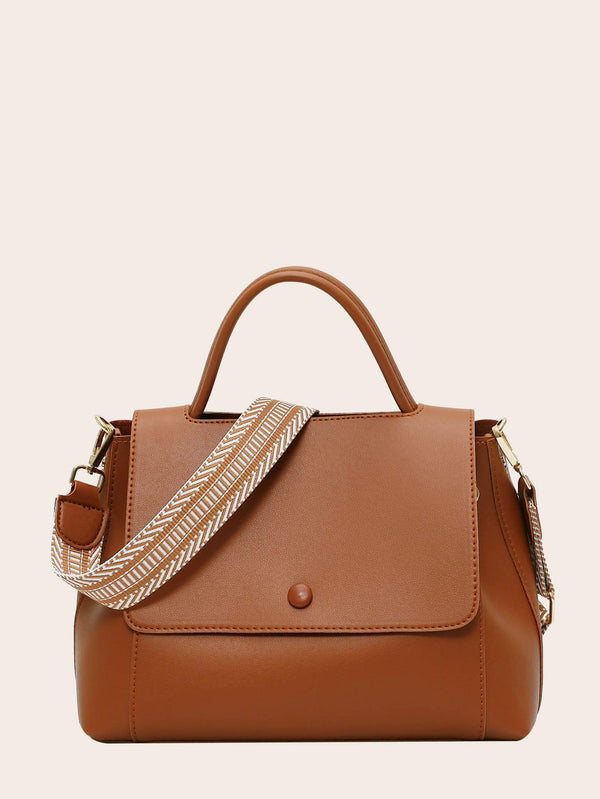 Shein- Minimalist Satchel Bag