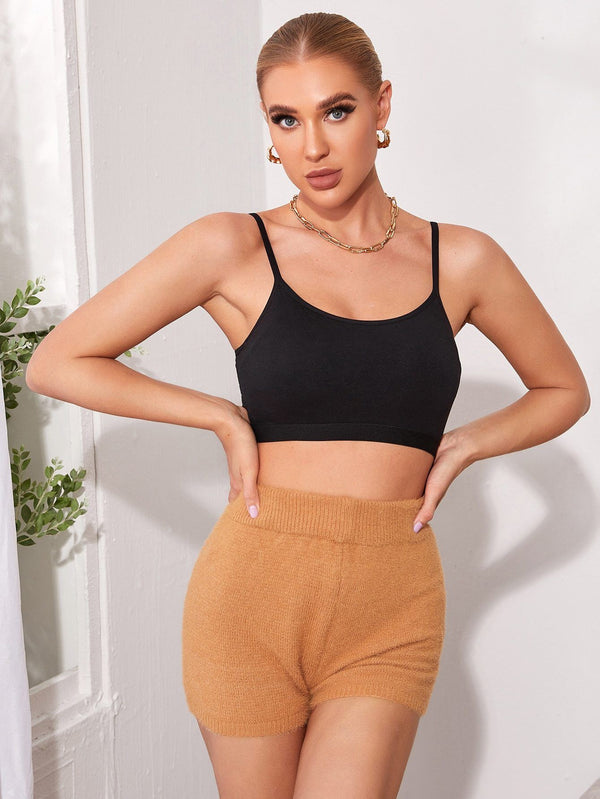 Shein- Plain Wireless Bra