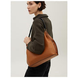 PARFOIS- Shoulder Bag With Removable Interior Camel