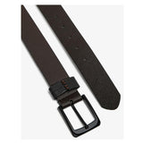 Koton- Leather Look Belt - Dark Brown