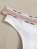 Shein 5-Piece Stripe Panty Panty Set