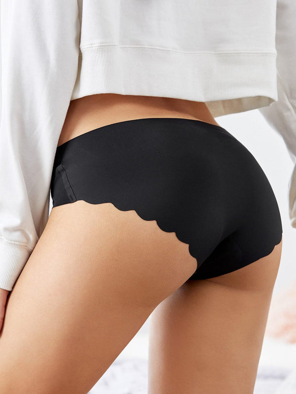 Shein- Scalloped Trim Panty