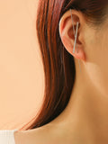 Shein 1pc Rhinestone Decor Ear Cuff