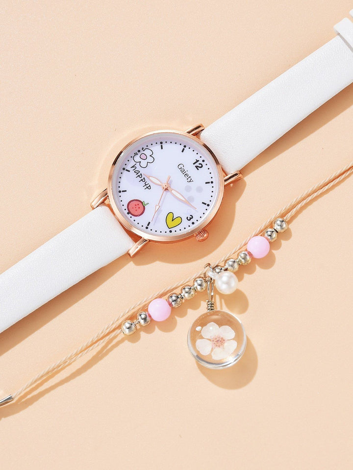 Shein- 1pc Kids Pointer Watch & 1pc Bracelet