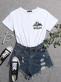 Shein- Letter Graphic Tee