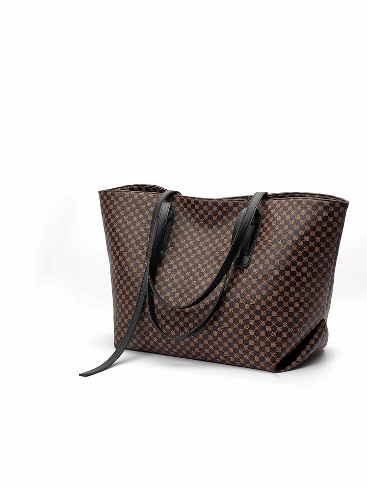 Shein- Geometric Graphic Tote Bag