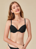 Shein- BASICS Solid Underwire Bra