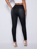 Shein- High Waist Skinny Jeans