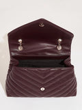 Shein- Basics Chevron Flap Shoulder Bag