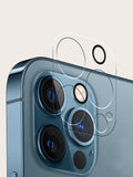 Shein- 1pc Tempered Glass Camera Lens Protector