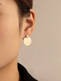 Shein-Disc Design Earrings