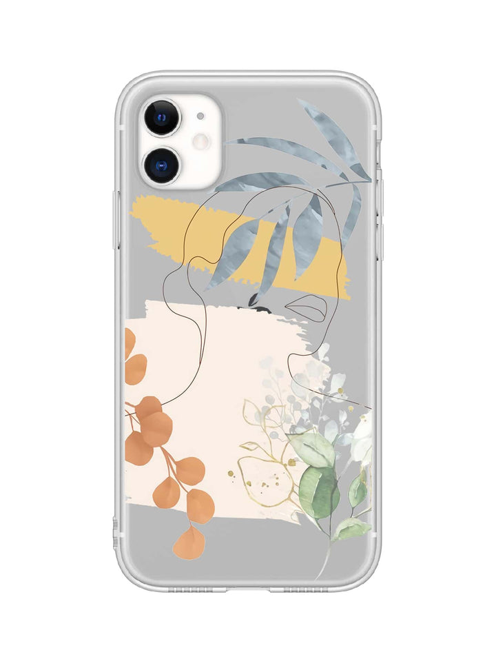 Shein- Plants Print iPhone Case