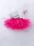 Shein-Baby Girl Slogan Graphic Bodysuit & Tutu Skirt & Headband