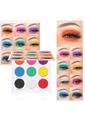 Shein- 9color Smudge Proof Eyeshadow Palette,  9 g