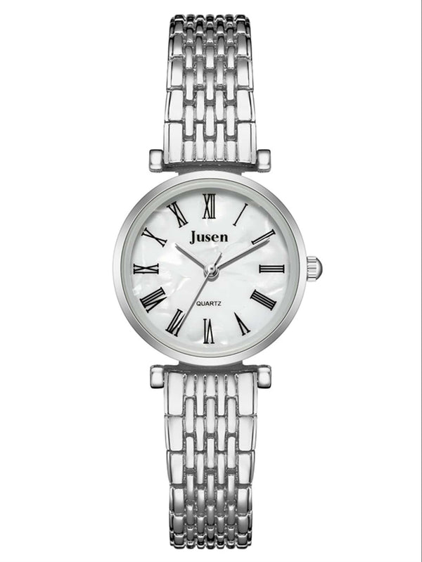 Shein- Roman Numerals Round Pointer Watch