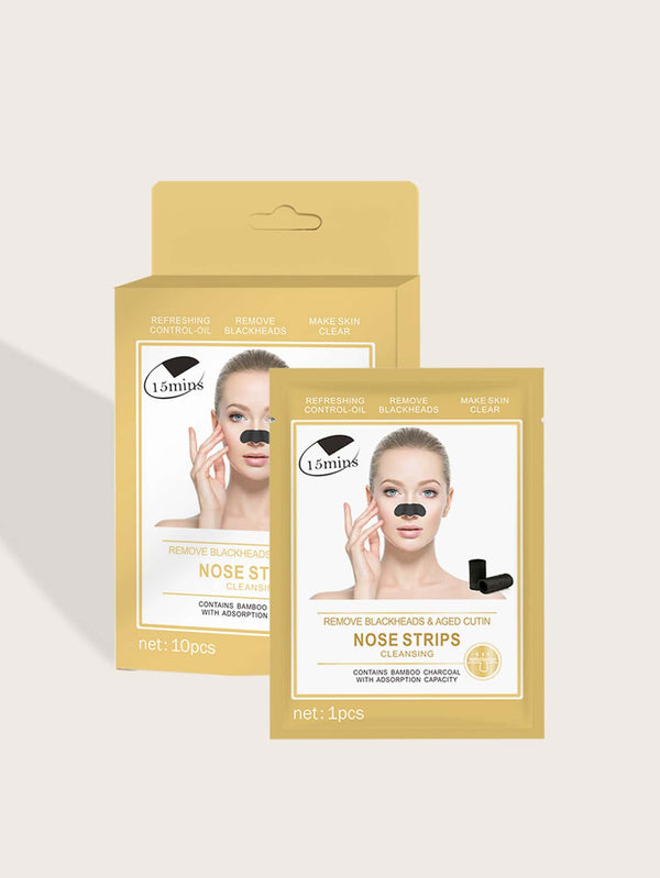 Shein- 10pcs Remove Blackhead & Aged Cutin Nose Strips