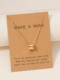 Shein- Gold Charm Necklace