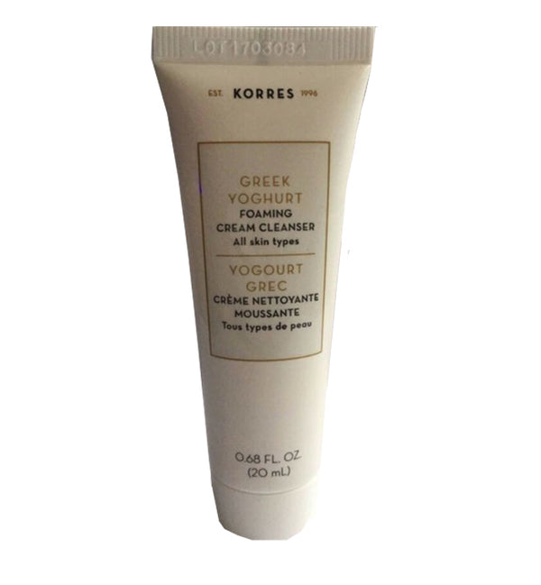 Korres – Greek Yogurt Foaming Cream Cleanser – 20ml