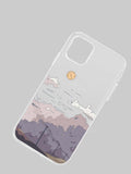 Shein - Landscape Print Iphone Case
