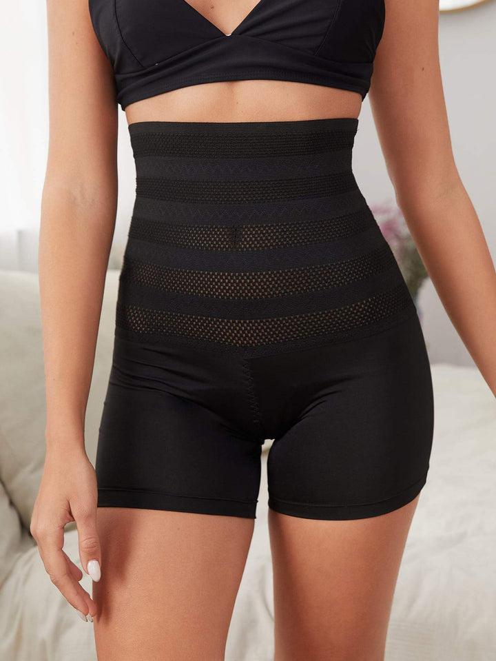 Shein- Contrast Fishnet Shapewear Panty