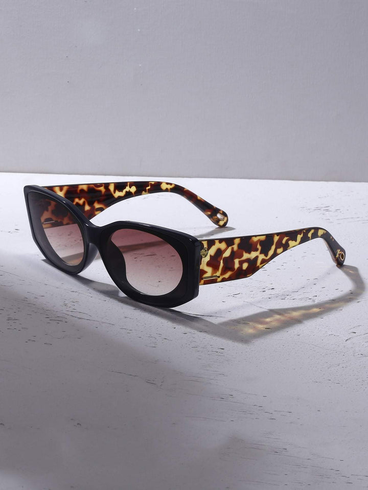 Shein- Tortoiseshell Frame Sunglasses