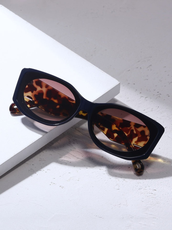 Shein- Tortoiseshell Frame Sunglasses