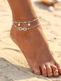Shein- Infinity Decor Layered Anklet