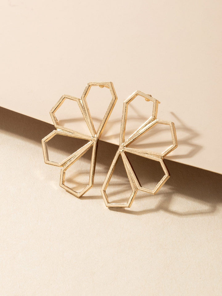 Shein- Geometric Stud Earrings