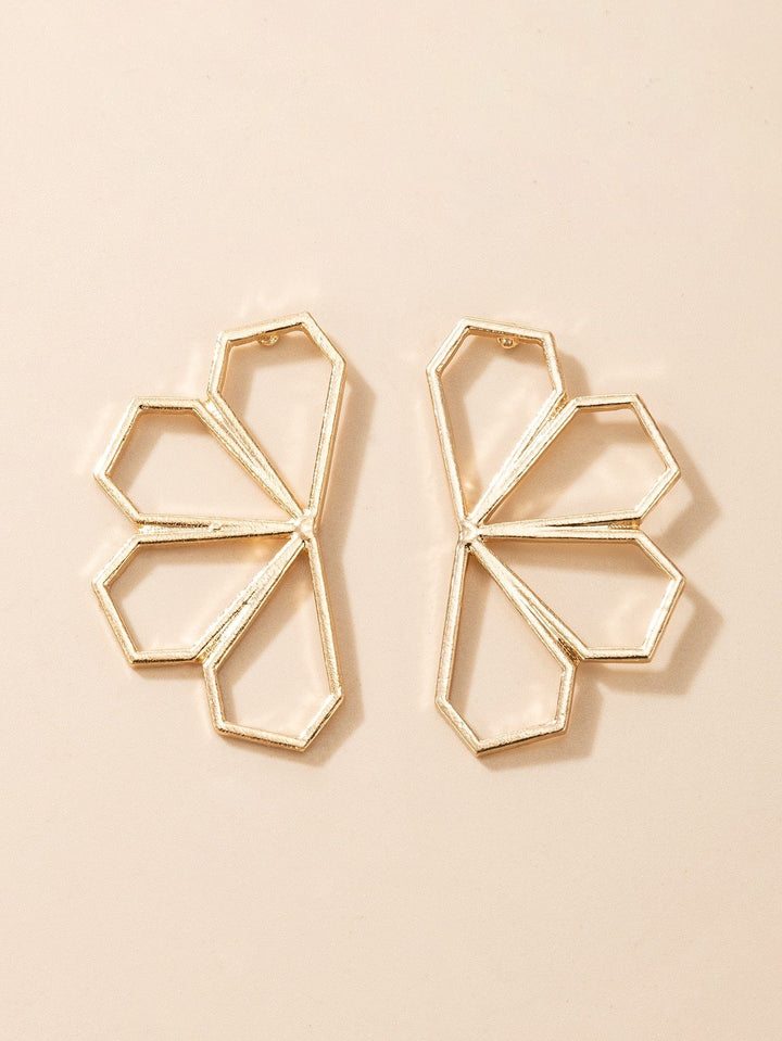 Shein- Geometric Stud Earrings