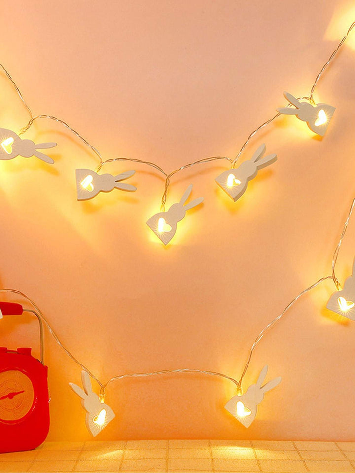 Shein- 1pc String Light With 10pcs Rabbit Shaped Bulb