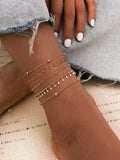 Shein- 1pcs Simple Anklet