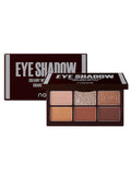 Shein- 6 Color Chocolate Design Eyeshadow Palette