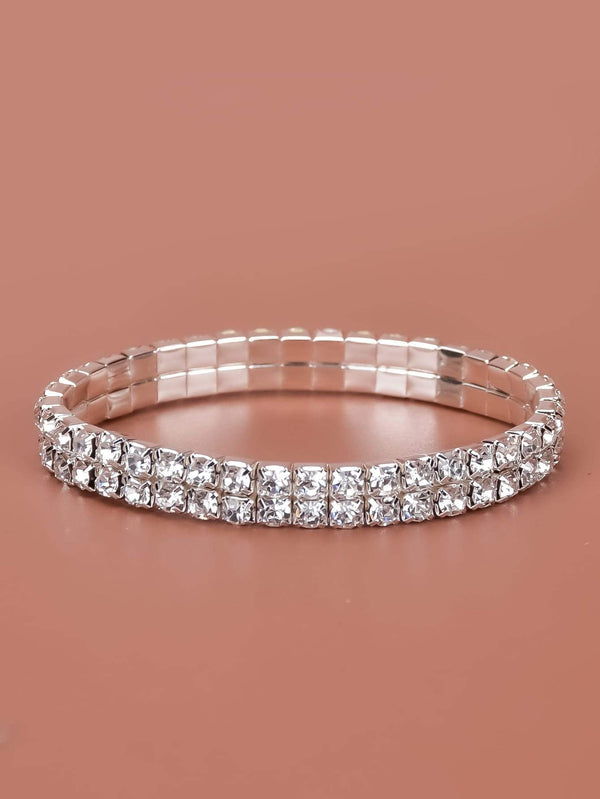 Shein- Rhinestone Decor Bracelet