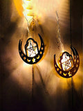 Shein- 1pc Ramadan String Light With 10pcs Lamp Shaped Bulb