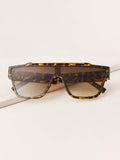Shein- Tortoiseshell Frame Sunglasses