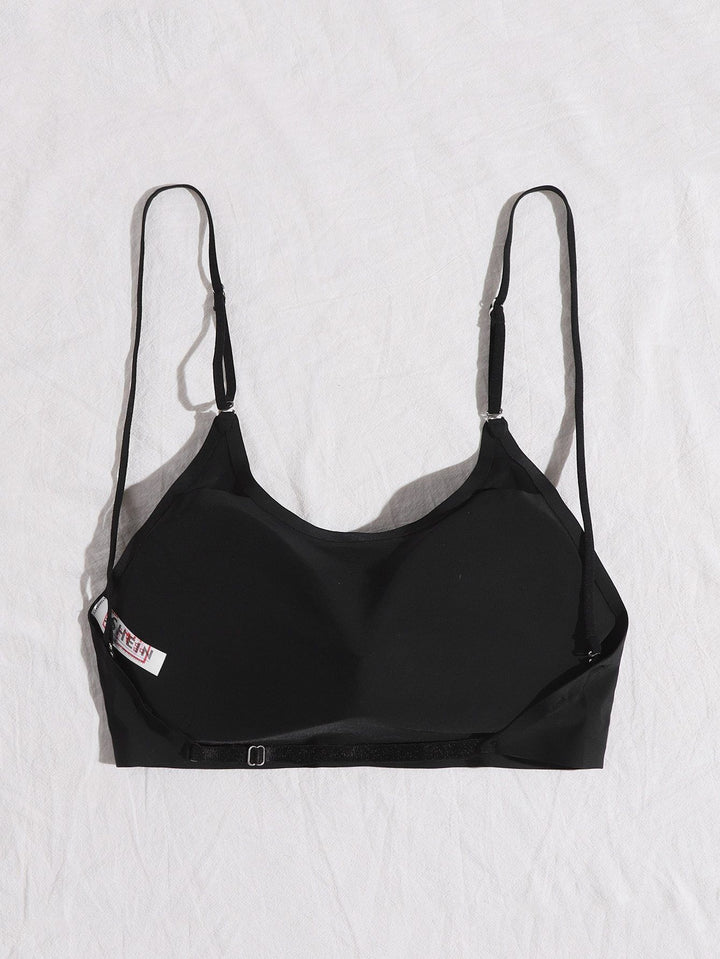 Shein- Solid Seamless Bra