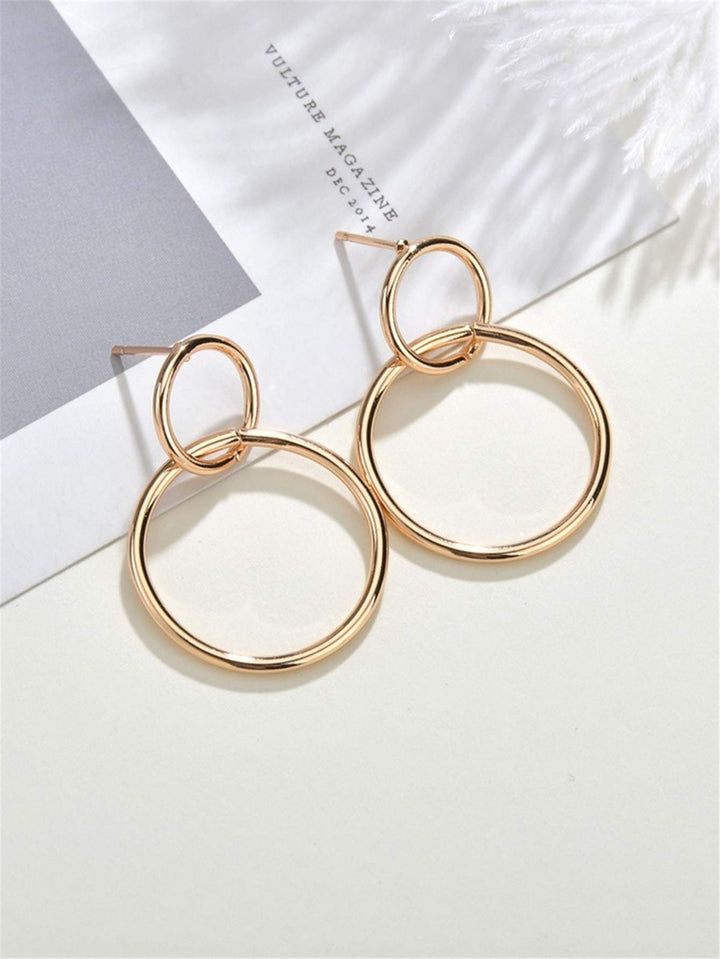 Shein- Round Drop Earrings