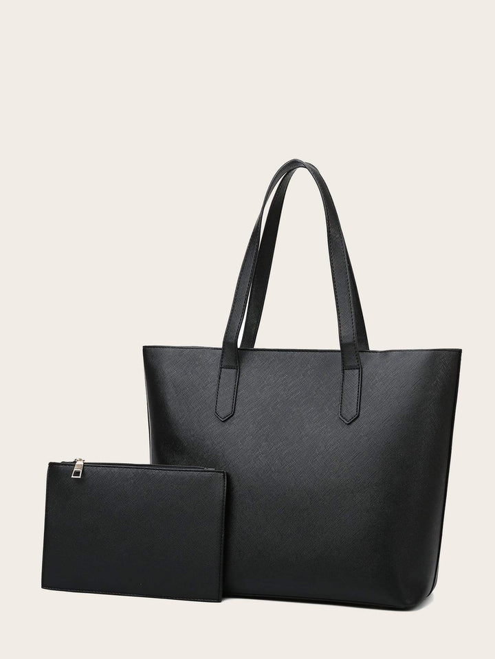 Shein- Minimalist Tote Bag With Purse