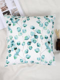 Shein- Plants Print Cushion Cover Without Filler