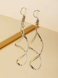 Shein- Spiral Drop Earrings