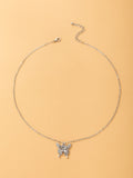 Shein- Butterfly Pendant Necklace
