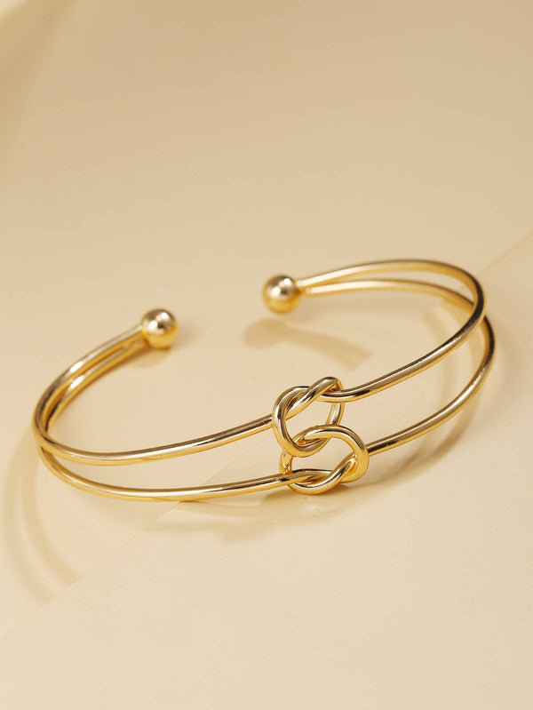 Shein- Knot Cuff Bangle