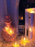 Shein- 1pc String Light With 20pcs Butterfly Shaped Bulb