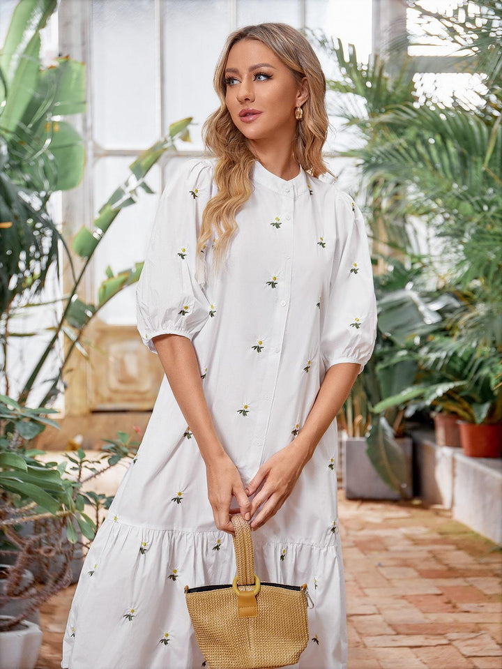 Flower Shein White Embroidered Dress SHEIN Floral Embroidered Dress SHEIN EUQS Flower Shein White Embroidered Dress SHEIN Floral Embroidered Dress SHEIN EUQS