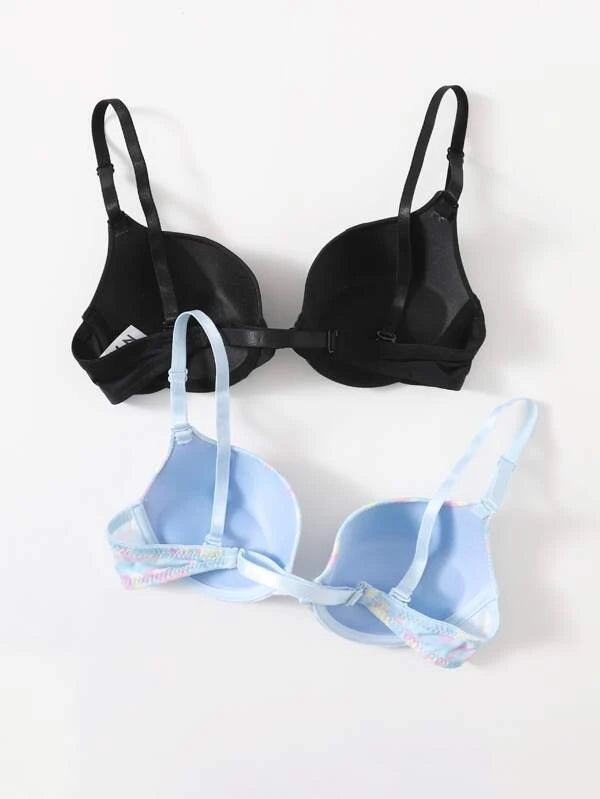 Is That The New 2pack Tie Dye Super Push Up Bra Set ??