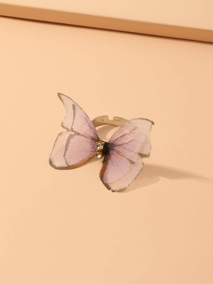 Shein- Butterfly Decor Ring